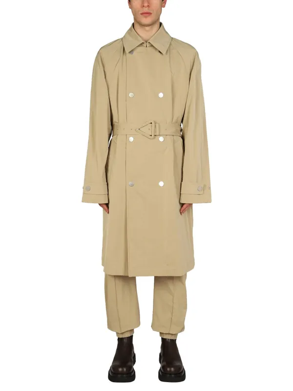 Nylon Trench Coat - Bottega Veneta