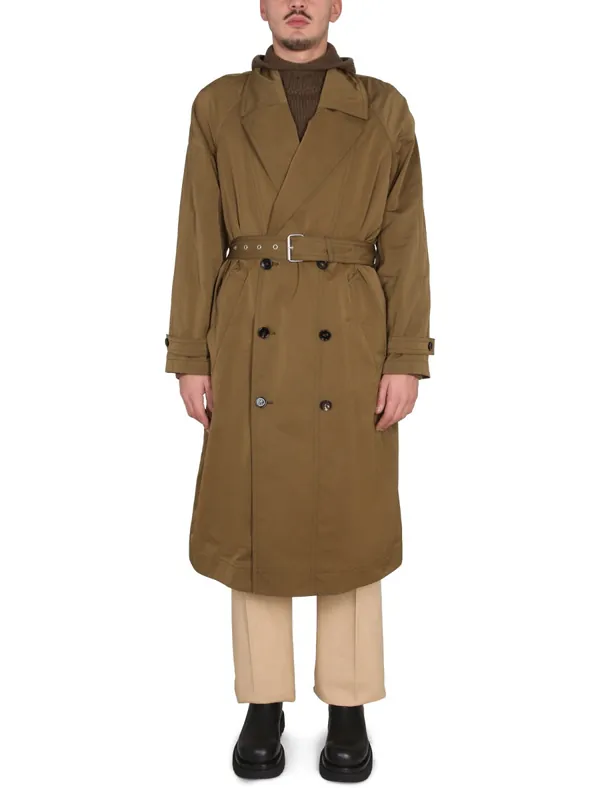 Nylon Folding Trench Coat - Bottega Veneta