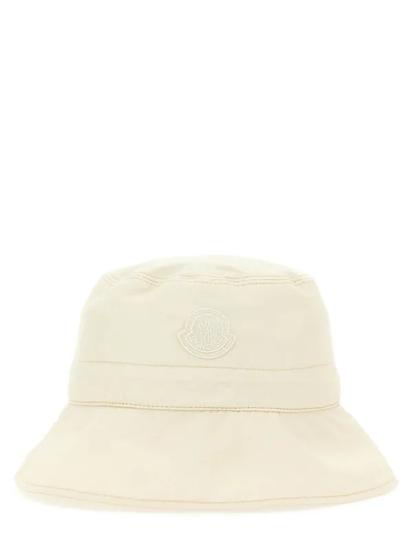 Bucket Hat With Logo - Moncler