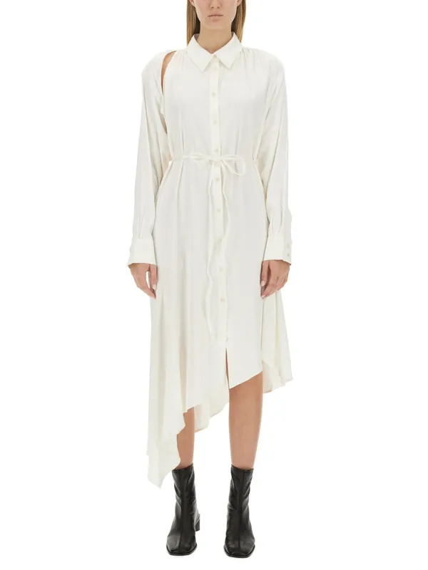 Satin Chemisier Dress - Acne Studios