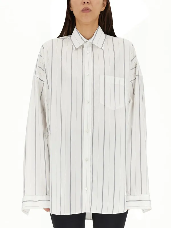 Shirt With Logo - Balenciaga