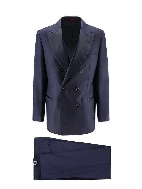 Virgin Wool And Silk Tuxedo - Brunello Cucinelli