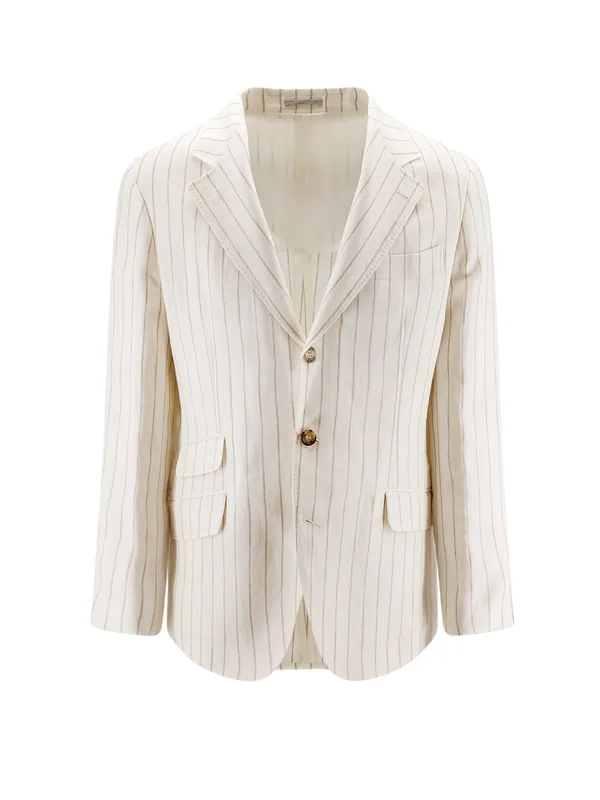 Linen Blazer - Brunello Cucinelli