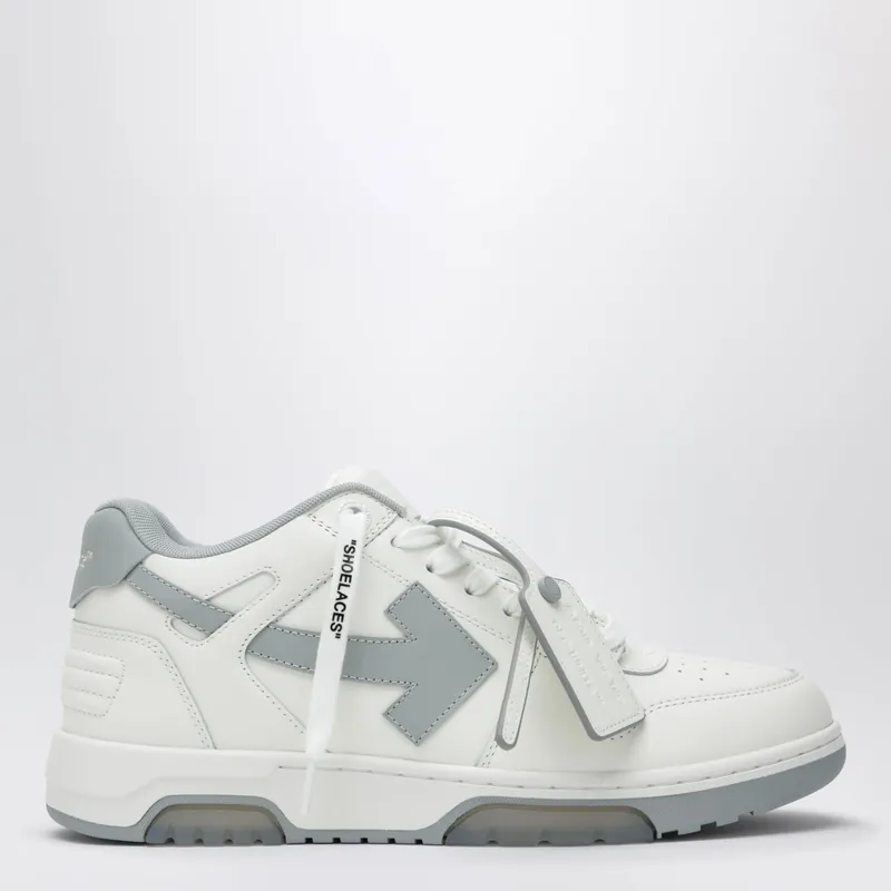 Out Of Office Sneakers In White/Grey - Off-White