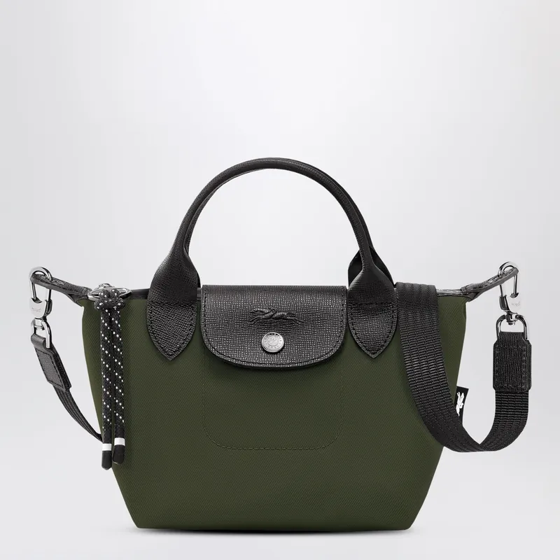 Xs Le Pliage Energy Bag With Handle Khaki - Longchamp