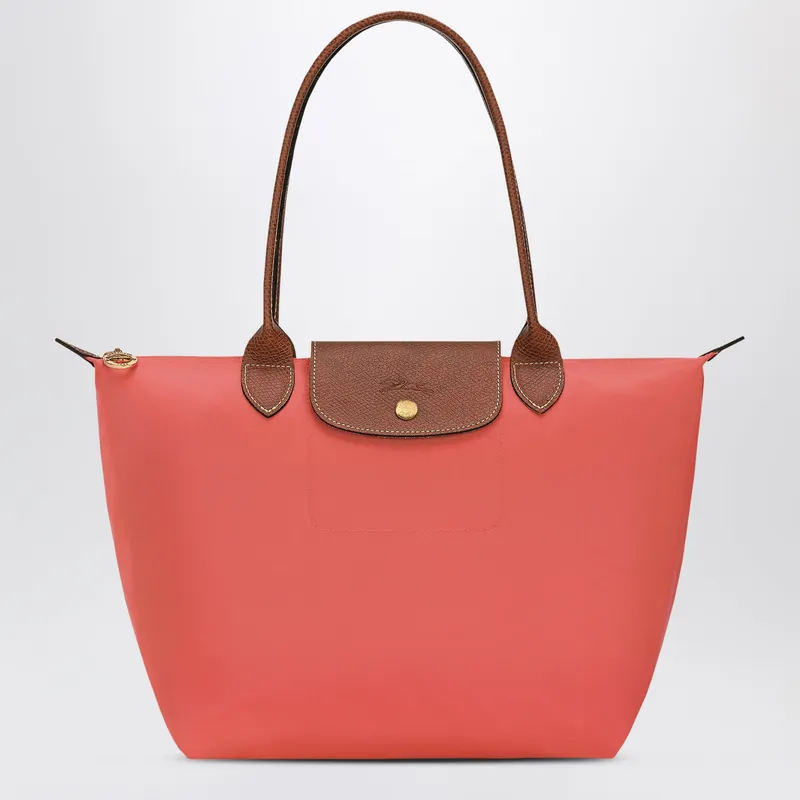 Le Pliage Original M Bag Fraise-Coloured