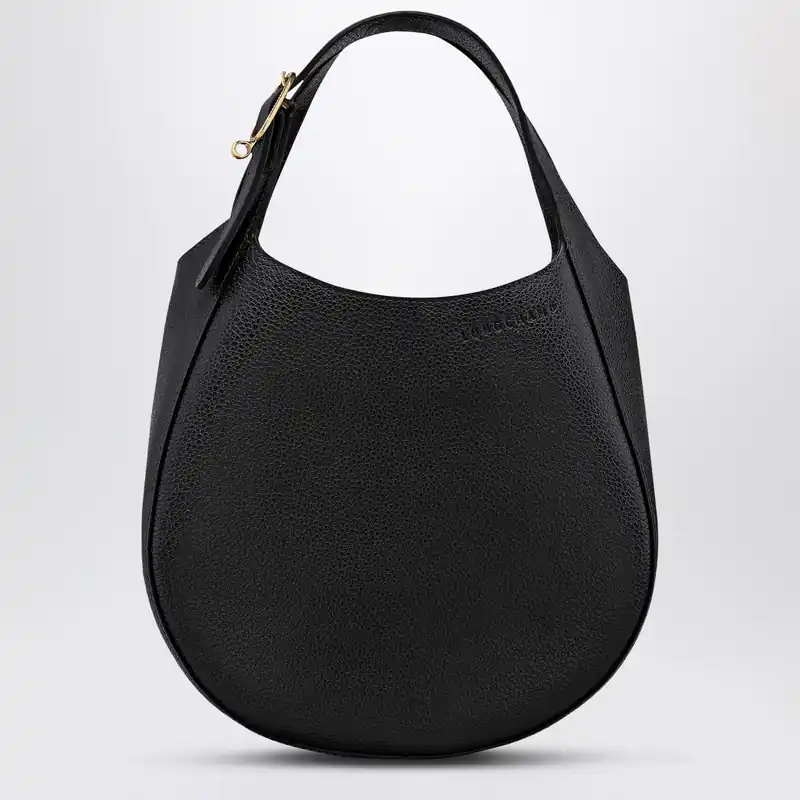 S Le Foulonné Handbag Black - Longchamp