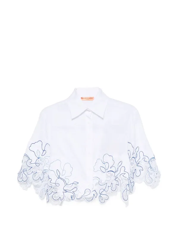 Lace Linen Shirt - Ermanno Scervino