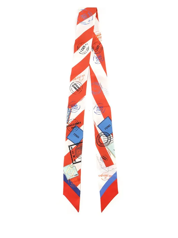 Wrappy Bandeau Scarves And Foulards Multicolor - Fendi
