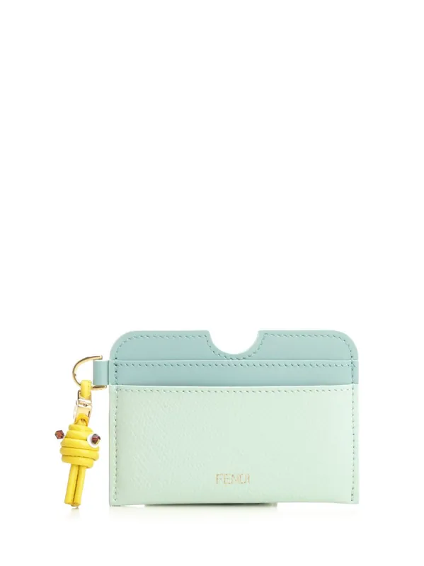 Card Case Ff Diamonds Wallets Green - Fendi