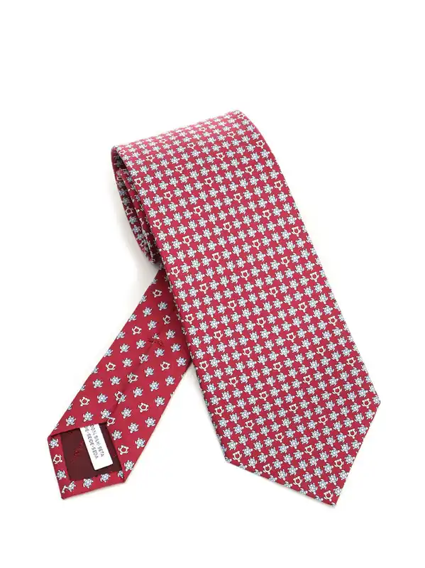 Turtle Ties And Bow Ties Red - Ferragamo