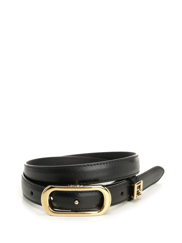 Ff Belt Belts Black - Fendi