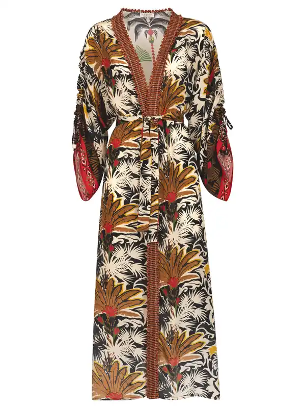 Camilla Long Kimono Dress - Anjuna