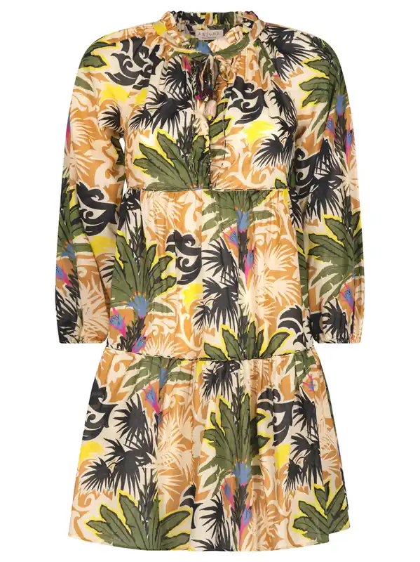 Clara Caftan Short Dress - Anjuna