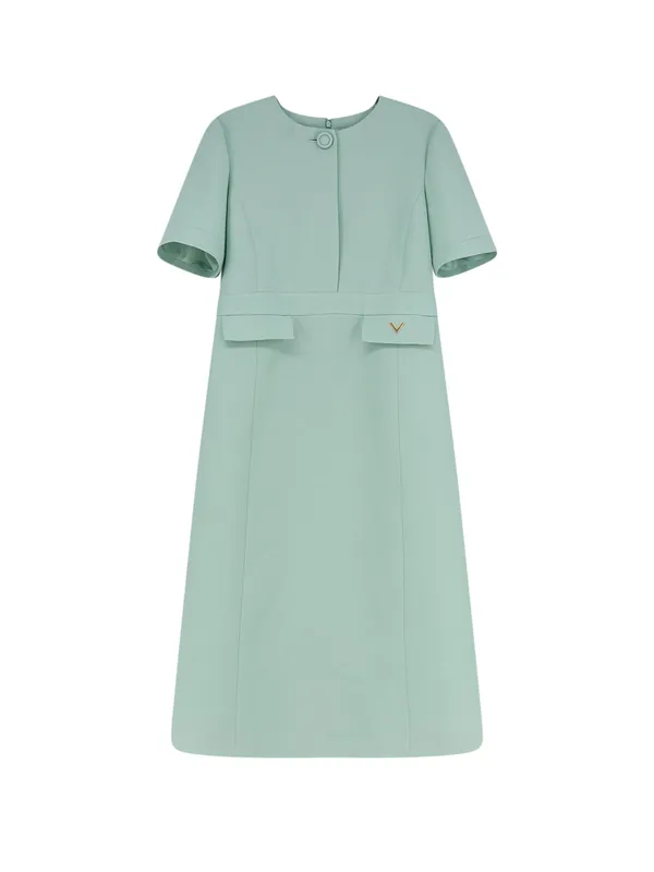 Crepe Couture Midi Dress - Valentino Garavani