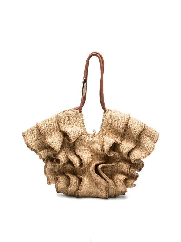 Goldentime Medium Rafia Tote - Zimmermann