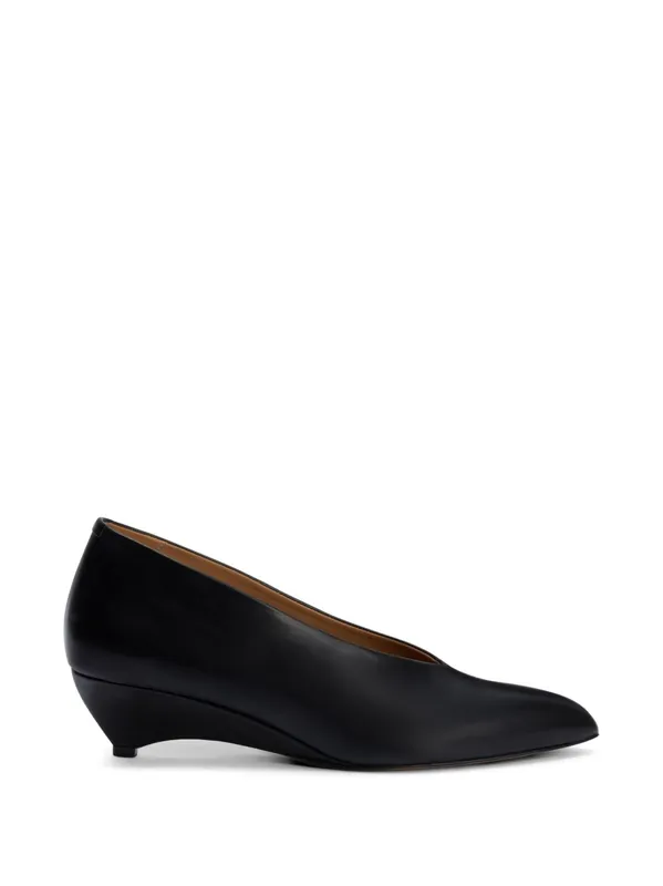 Arc Leather Pumps - Jil Sander