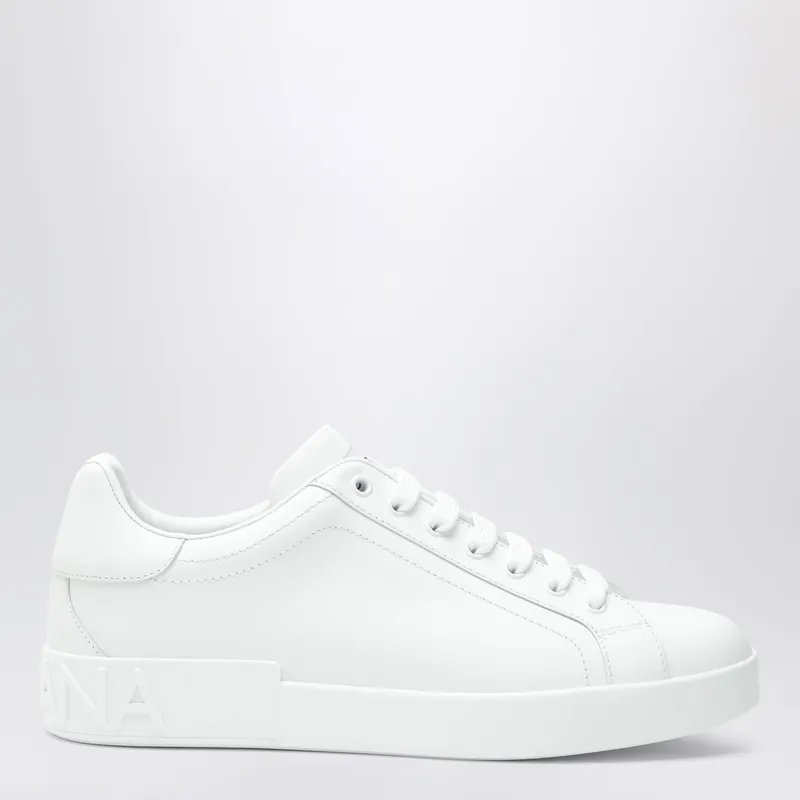 White Portofino Sneakers - Dolce & Gabbana