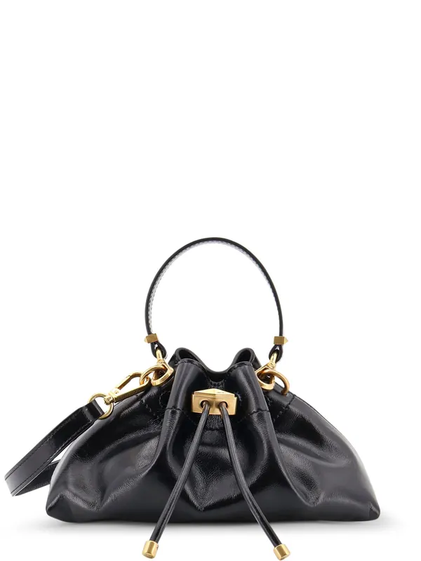 Cinch Small Leather Shoulder Bag - Jimmy Choo