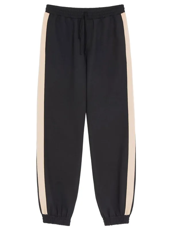 Valentino Nylon Trousers With Vgold - Valentino Garavani