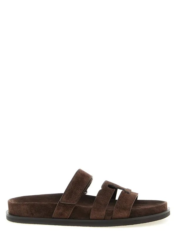 Ines Sandals Brown - Tory Burch