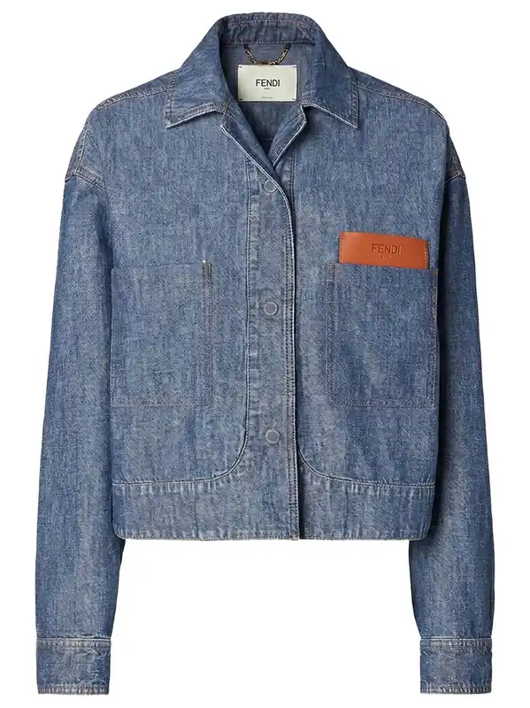 Chambray Short Jacket - Fendi
