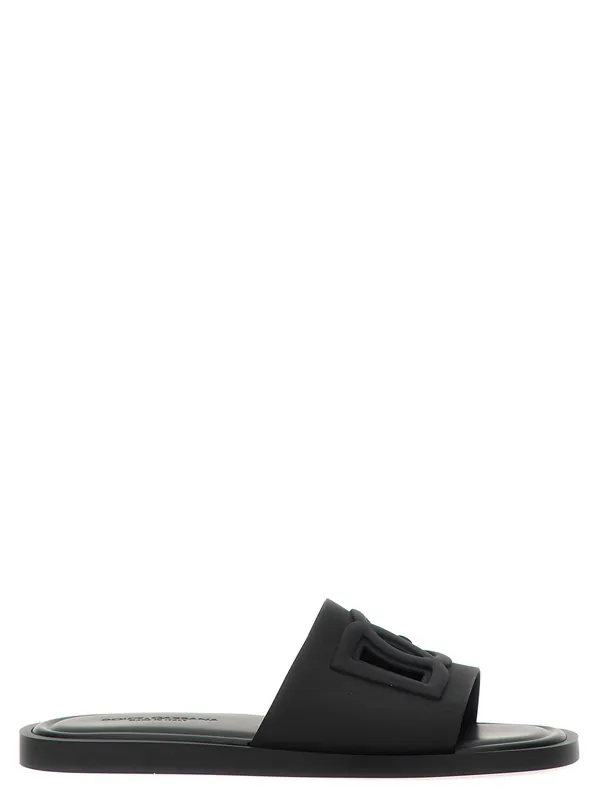 Dg Sandals Black - Dolce & Gabbana