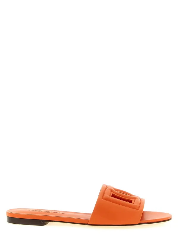 Bianca Sandals Orange - Dolce & Gabbana