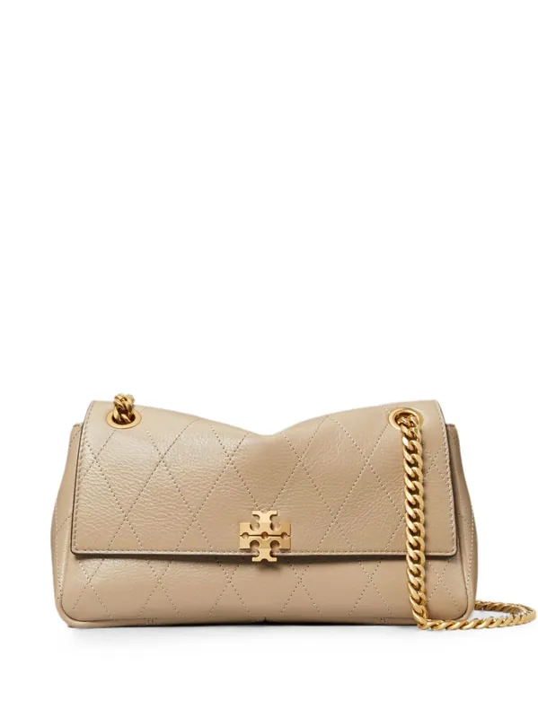 Charlie Small Leather Shoulder Bag - Tory Burch