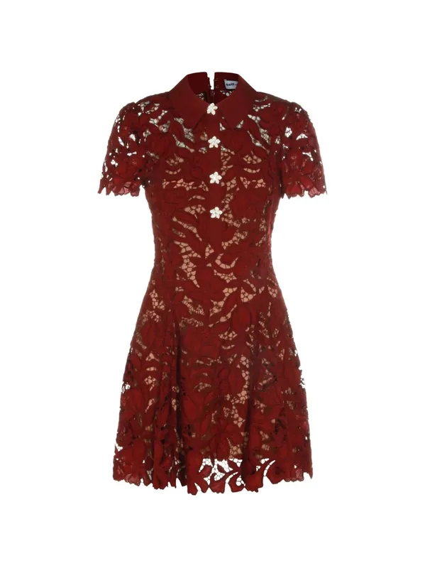 Lace Mini Dress - Self-Portrait