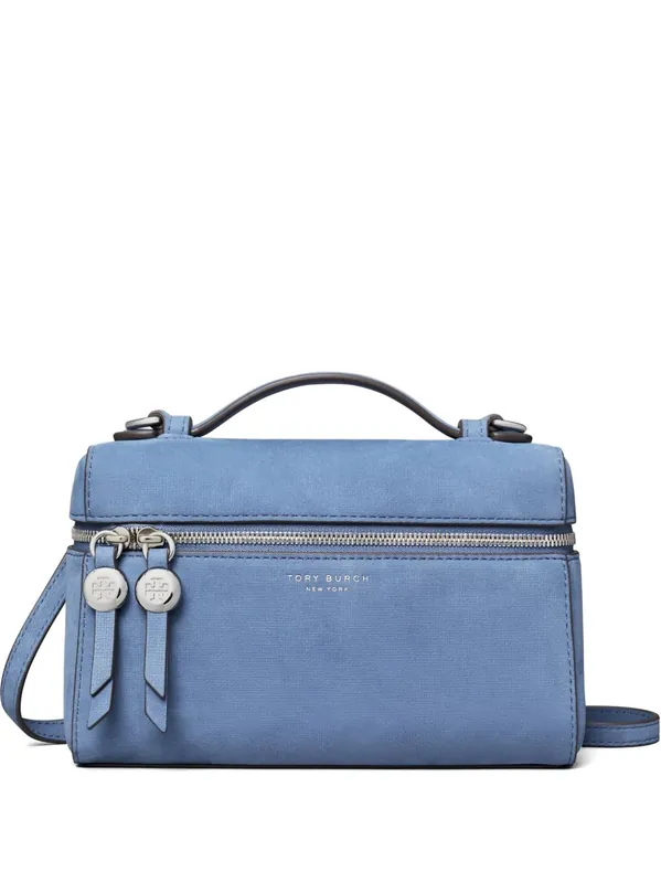 Romy Leather Vanity Case - Tory Burch
