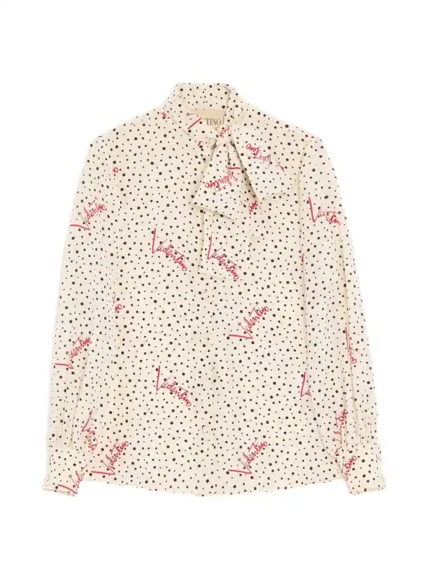 Printed Silk Shirt - Valentino Garavani