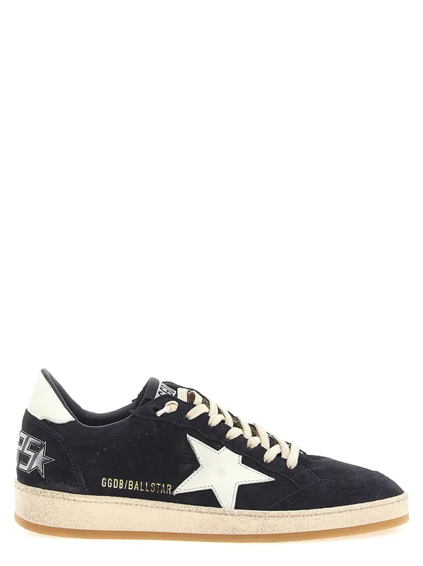 Ball Star Sneakers Blue - Golden Goose