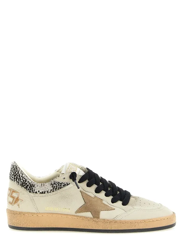 Ball Star Sneakers Beige - Golden Goose