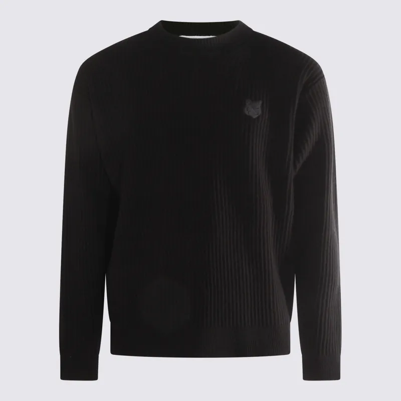 Sweaters Black - Maison Kitsuné