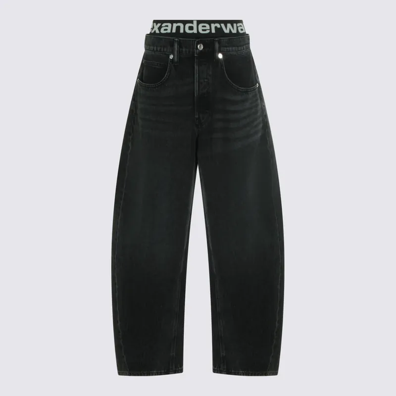 Jeans Grey Aged - Alexander Wang