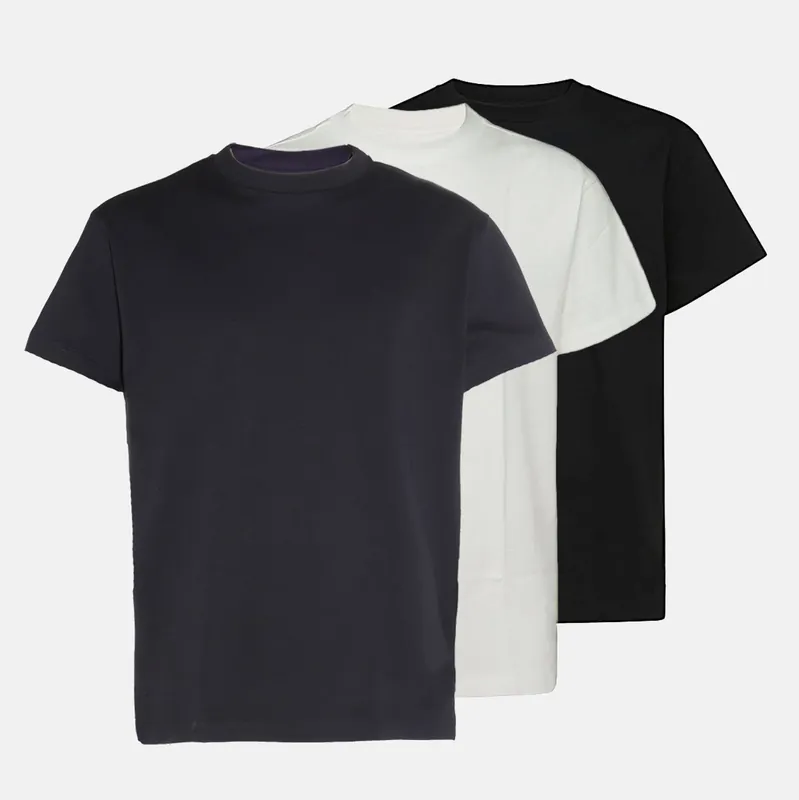 T-Shirts And Polos Black+White+Navy
