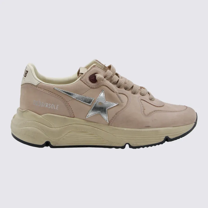 Sneakers Cream/Powder Pink/Silver - Golden Goose