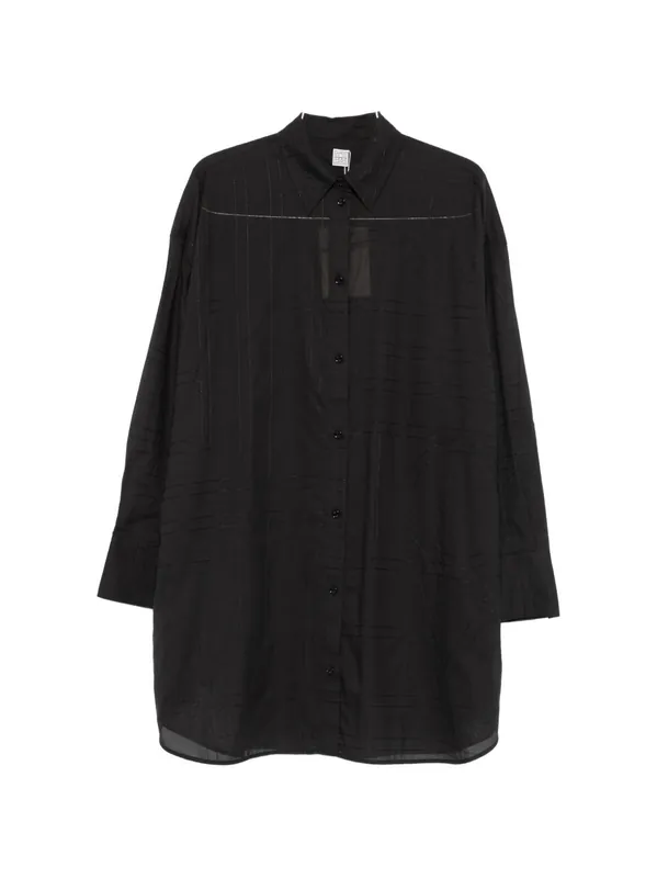 Cotton Blend Shirt - Toteme