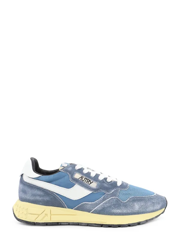 Reelwind Low Mesh And Suede Sneakers - Autry