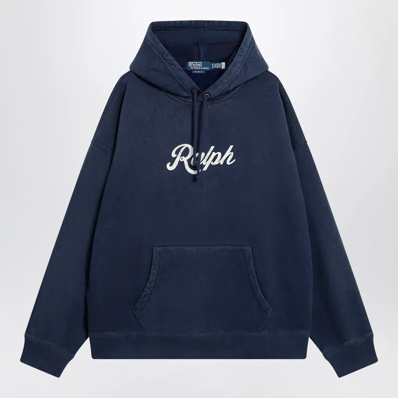 Relaxed-Fit Hoodie With Logo Print