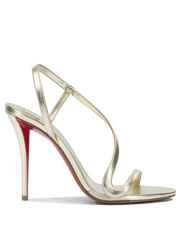 Sandals Gold - Christian Louboutin