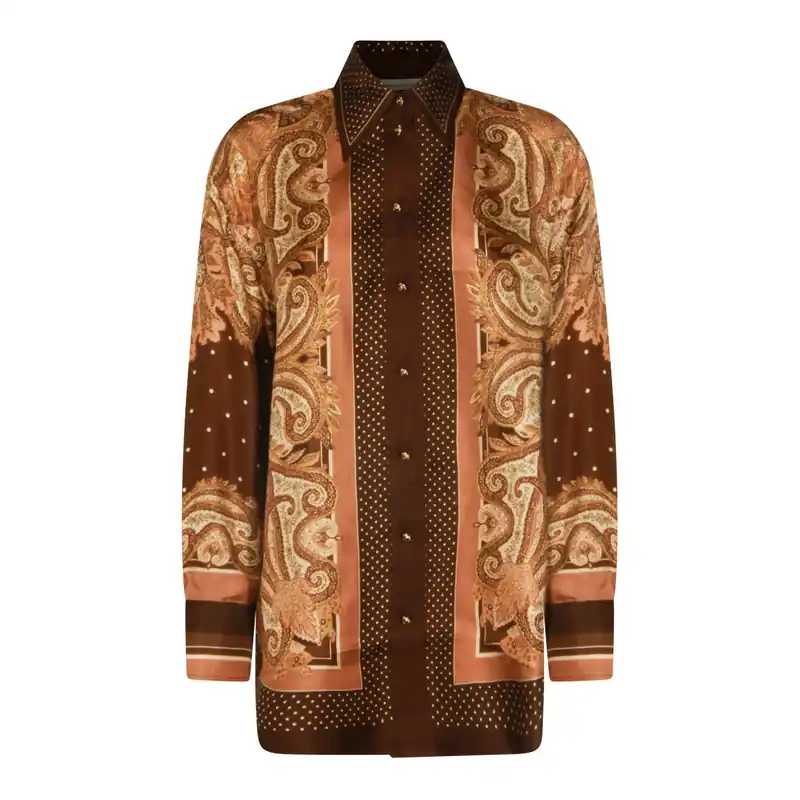 Shirts Caramel Paisley - Zimmermann