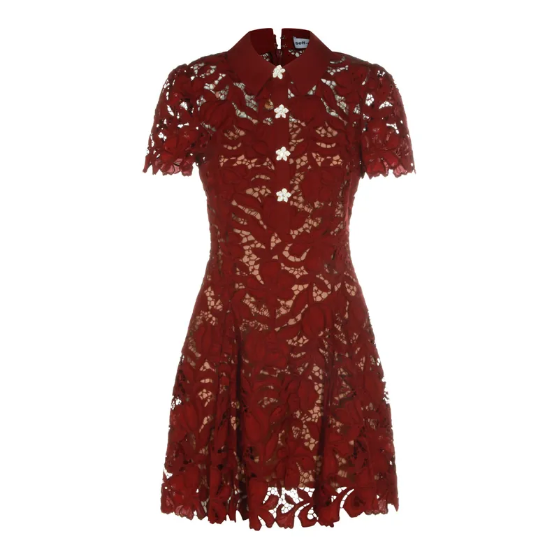 Dresses Burgundy - Self-Portrait