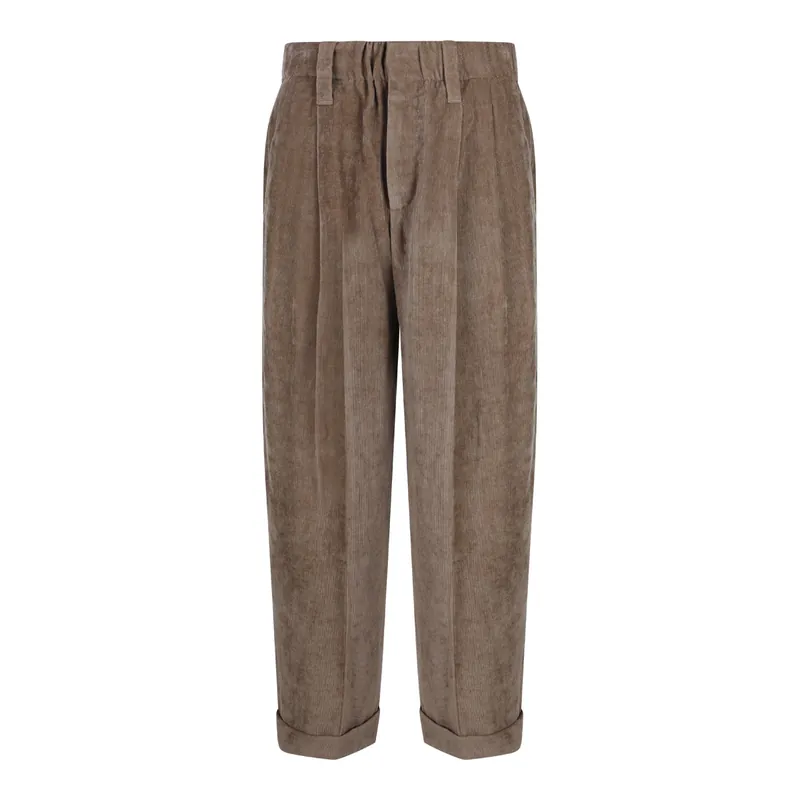 Trousers Cappuccino - Brunello Cucinelli
