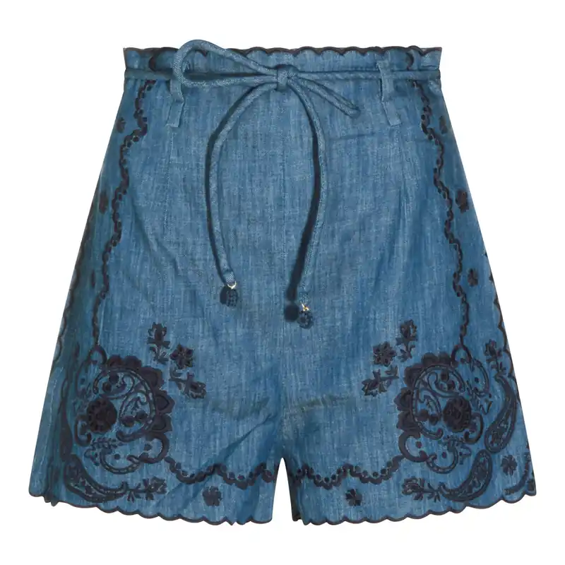 Shorts Railway Blue - Zimmermann