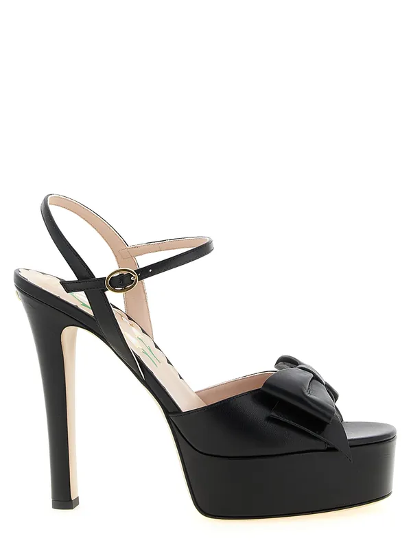 Bowow Sandals Black - Valentino Garavani