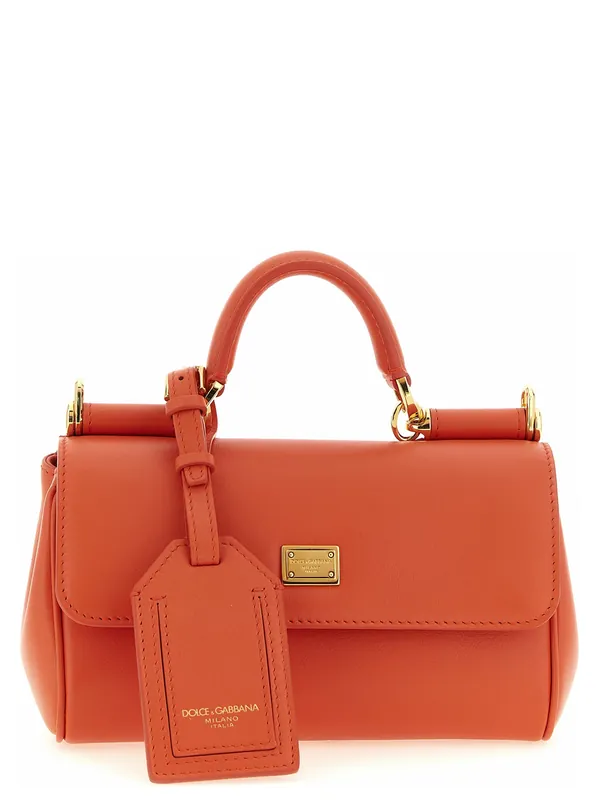 My Sicily Hand Bags Orange - Dolce & Gabbana