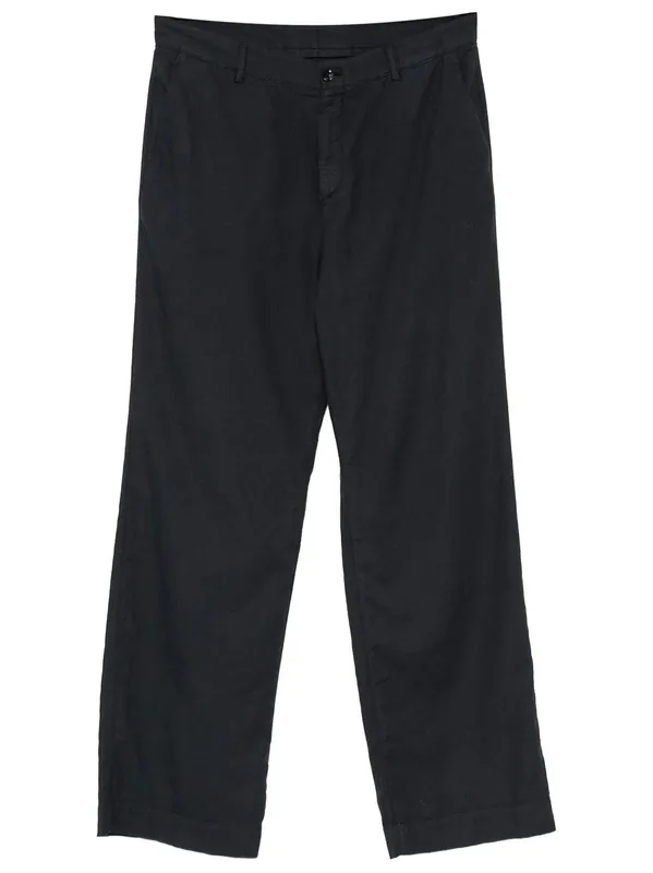 Drift Straight Leg Cotton Trousers - Cellar Door