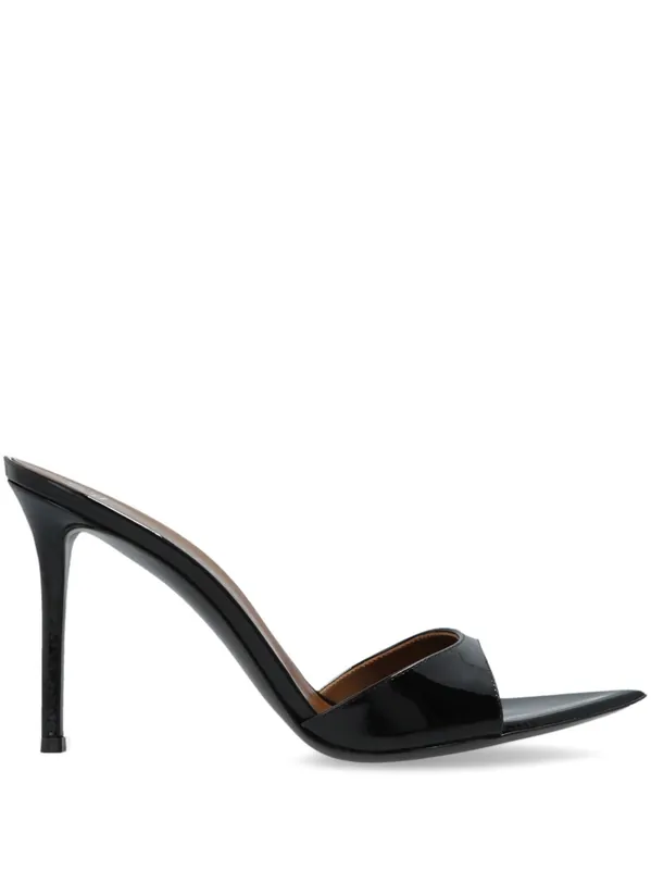 Intriigo Leather Mules - Giuseppe Zanotti